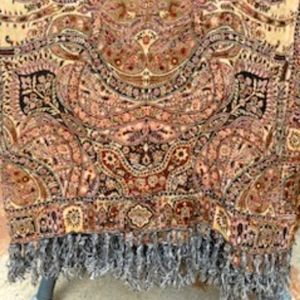 Erita Kashmiri Indian Shawl Embroidered